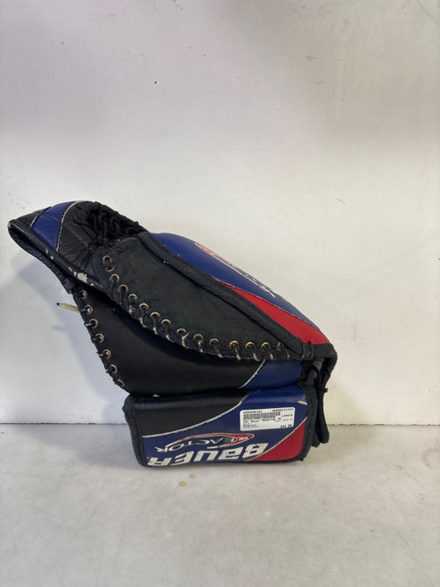 Vist Large View of Product Image Which is Used Bauer REACTOR Junior Goalie Catcher Black