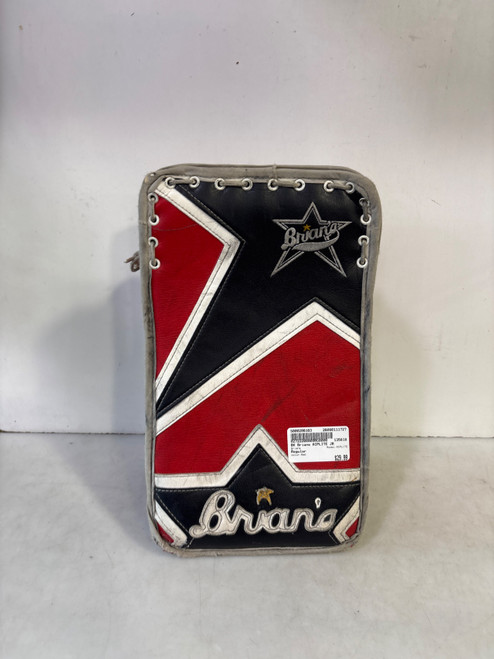 Vist Large View of Product Image Which is Used Brians AIPLITE Junior Goalie Blocker Red