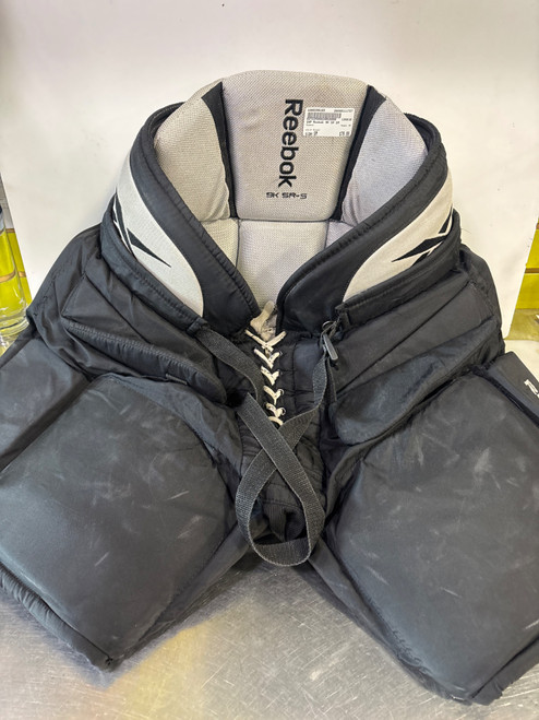 Vist Large View of Product Image Which is Used Reebok 9K Senior Goalie Pant Black SM
