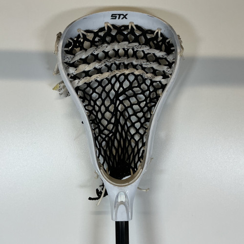 Vist Large View of Product Image Which is Used STX BLK/WHT LAC STICK Men Atk/Mid Complete Stick Black