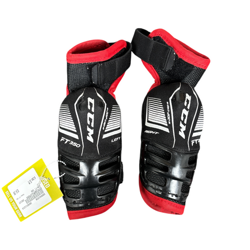Vist Large View of Product Image Which is Used CCM FT 350 Senior Hockey Elbow Pads S/M