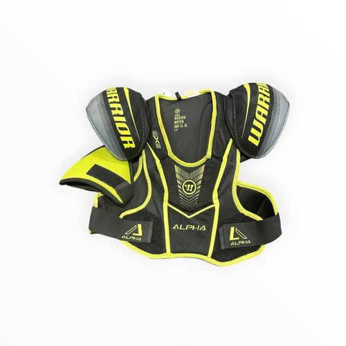 Vist Large View of Product Image Which is Used Warrior ALPHA QX5 Senior Shoulder Pads MD