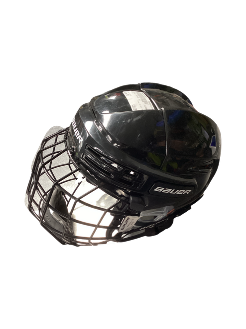 Vist Large View of Product Image Which is Used Bauer RE-AKT 75 Helmet Cage Combo Black MD