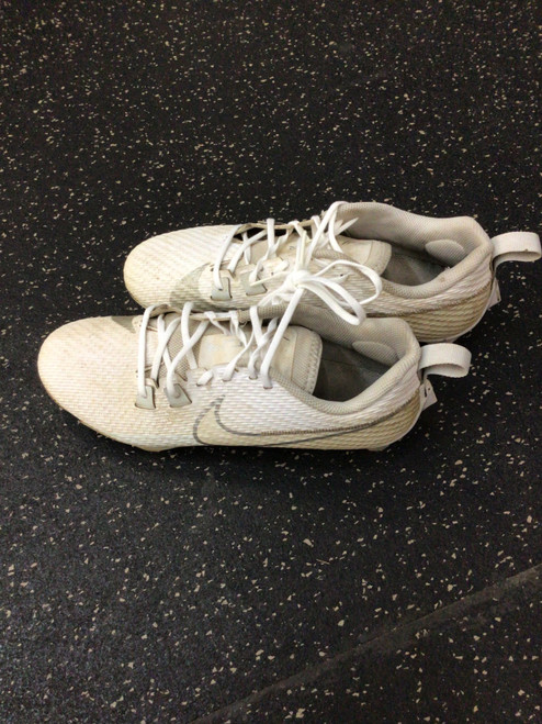 Vist Large View of Product Image Which is Used Nike Adult FB Cleats White Senior 7.5