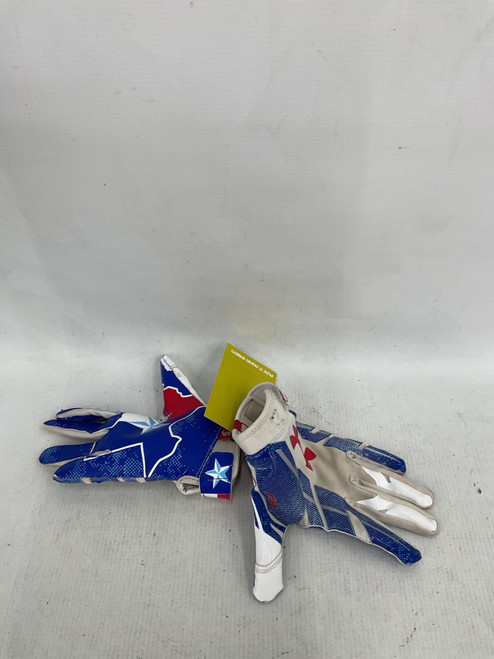 Vist Large View of Product Image Which is Used Under Armour FB TX FB Gloves Cobalt MD