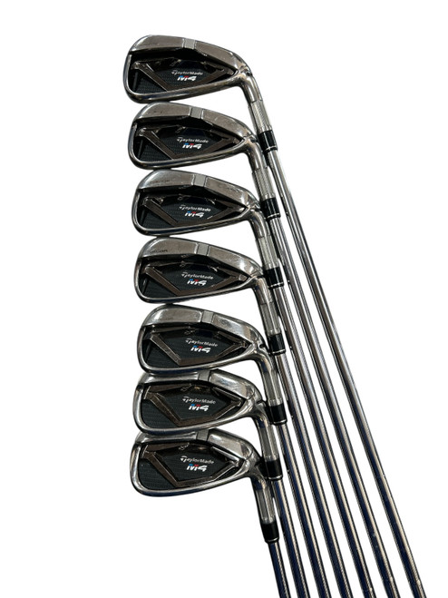 Vist Large View of Product Image Which is Used Taylormade M4 IRON SET 4-PW Mens Iron Set RH 4I-PW