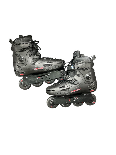 Vist Large View of Product Image Which is Used FLYING EAGLE INLINE SKATES Senior Rec Fitness Skates Black Senior 10