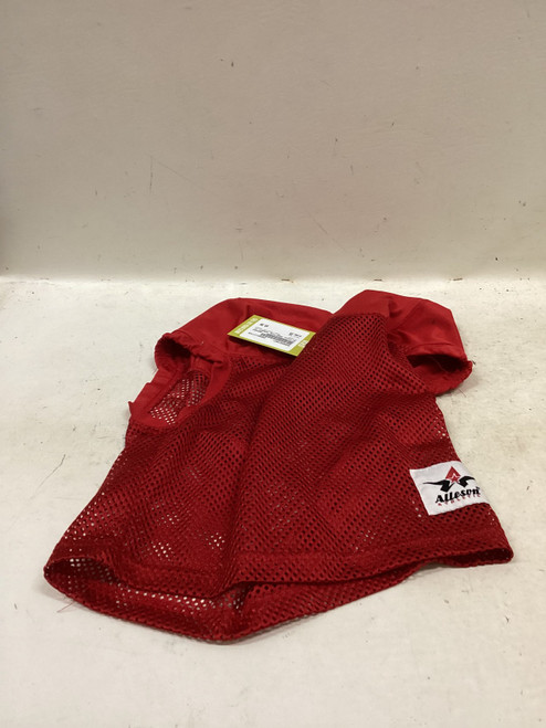 Vist Large View of Product Image Which is Used Alleson PRACTICE JERSEY FB Top Youth Red XS