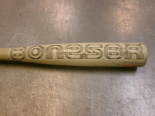 Vist Large View of Product Image Which is Used Warstic BONESABER HYBRID BB/SB USA 2 5/8 Bat 31"