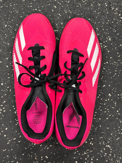 Vist Large View of Product Image Which is Used Adidas X SPEEDPORTAL 4 Soccer Cleats Pink Senior 7.5