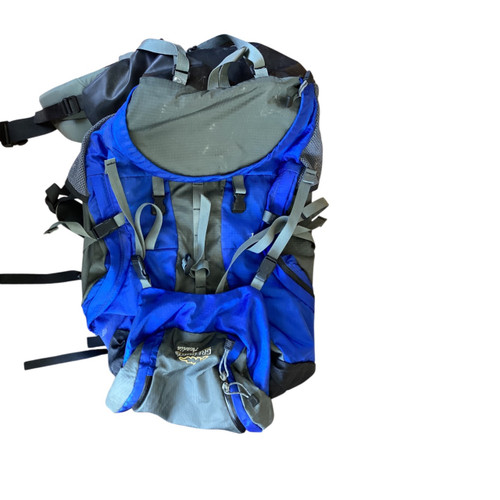 Vist Large View of Product Image Which is Used Gregory Internal Frame Backpack Royal Blue