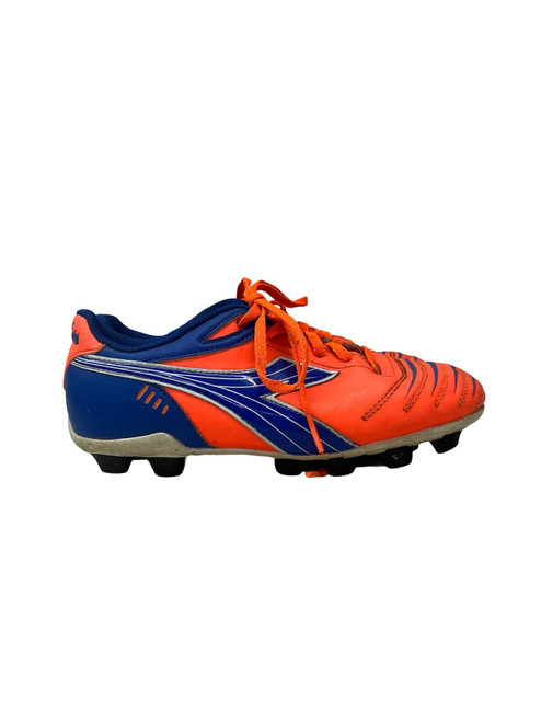 Vist Large View of Product Image Which is Used Diadora Soccer Cleats Orange Junior 04.5