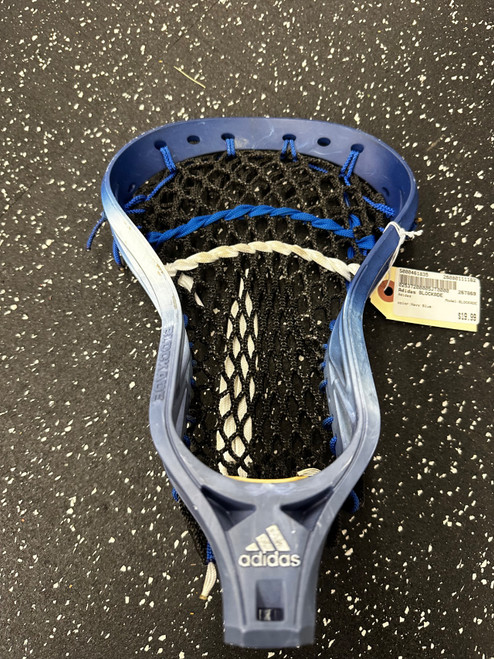 Vist Large View of Product Image Which is Used Adidas BLOCKADE Mens Lacrosse Head Navy Blue