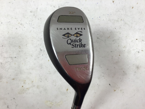 Vist Large View of Product Image Which is Used Snake Eyes QUICK STRIKE Mens Hybrid Club RH 3 Hybrid