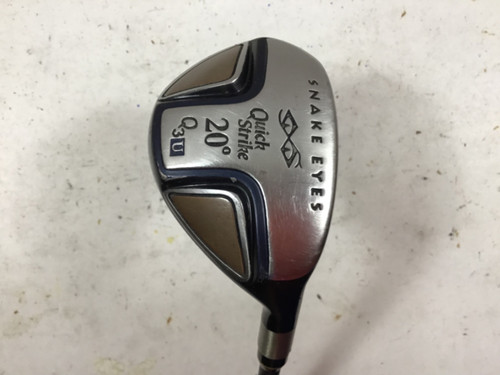 Vist Large View of Product Image Which is Used Snake Eyes QUICK STRIKE Q3U Mens Hybrid Club RH 3 Hybrid
