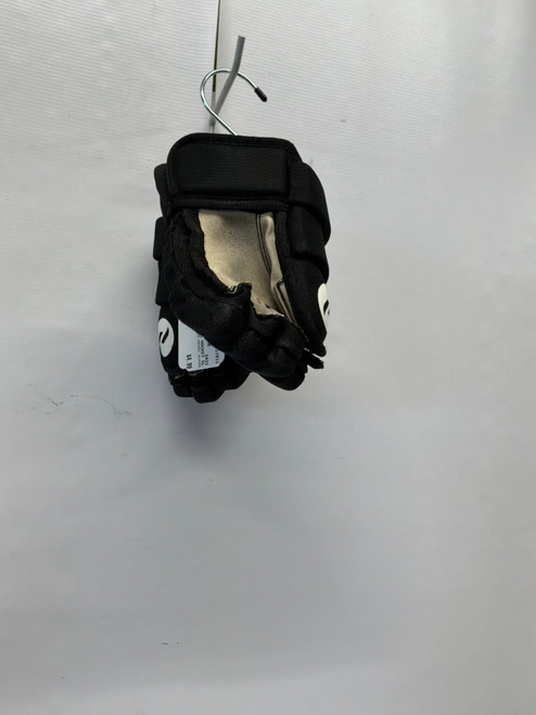 Vist Large View of Product Image Which is Used Pure Hockey PURE HOCKEY GLOVES Youth Gloves Black 7"