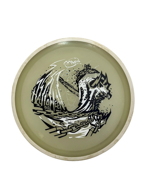 Vist Large View of Product Image Which is Used MVP Resistor Glow 172g Disc Golf Driver Clear 