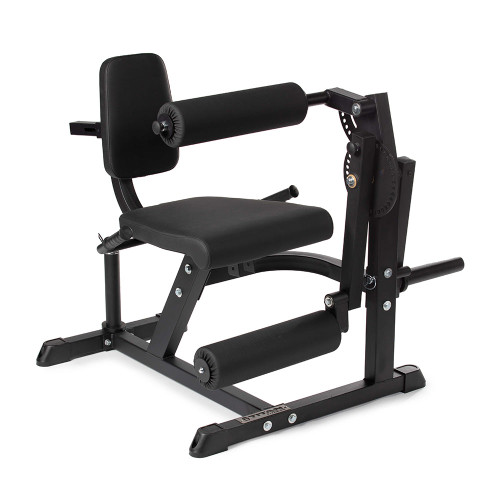 Vist Large View of Product Image Which is Used Titan Fitness LEG/HAMSTRING CURL MACHINE Home Gym w/Plates Black