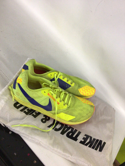 Vist Large View of Product Image Which is Used Nike Track & Field Cleats Adult Yellow Senior 11