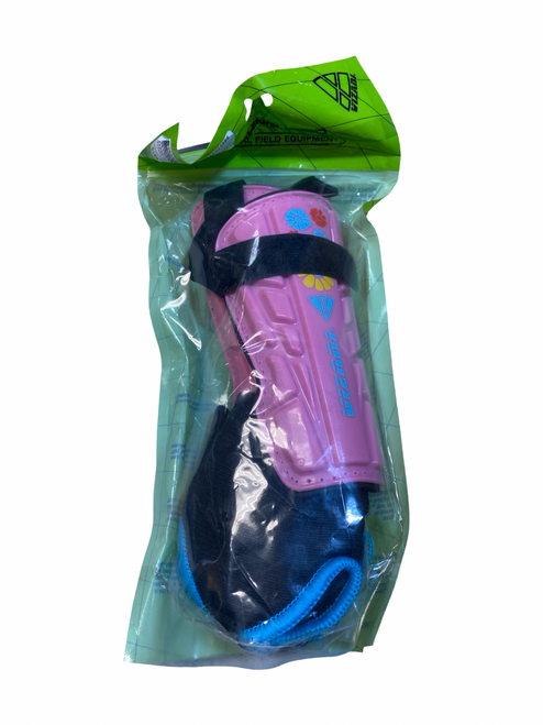 Vist Large View of Product Image Which is Used Vizari Soccer Shin Guards Junior Pink SM