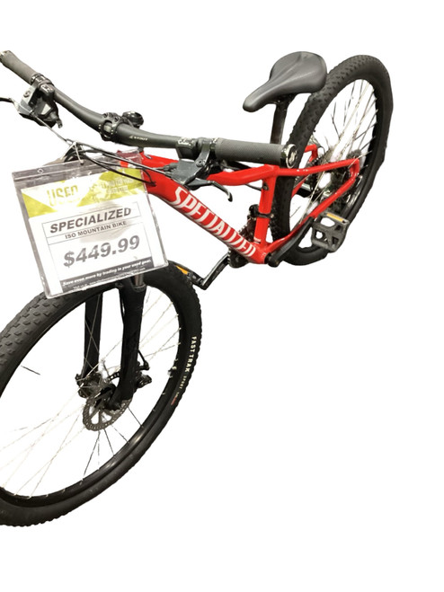 Vist Large View of Product Image Which is Used Specialized SPECIALIZED ISO  MOUNTAIN BIKE Mountain Bike Mens Red 33-37cm - 13-14" - XS Frame