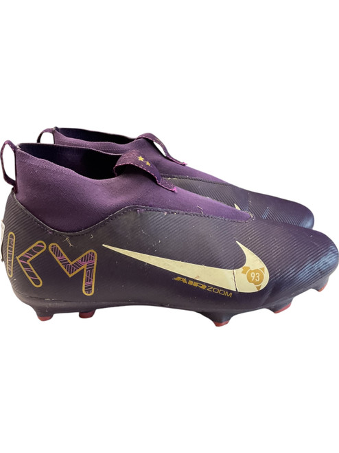 Vist Large View of Product Image Which is Used Nike Soccer Cleats Purple Junior 06
