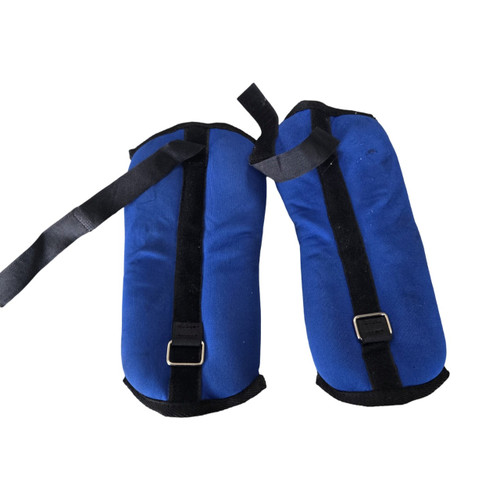 Vist Large View of Product Image Which is Used 5LB PAIR ANKLE WEIGHTS Ankle Weights Royal Blue 5 lb