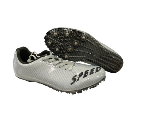 Vist Large View of Product Image Which is Used Track & Field Cleats Jr Grey Junior 06.5