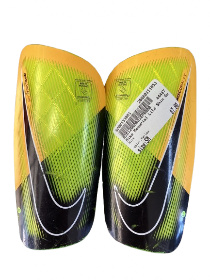 Vist Large View of Product Image Which is Used Nike Soccer Shin Guards Junior Yellow SM