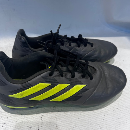 Vist Large View of Product Image Which is Used Adidas Soccer Cleats Black Senior 8.5