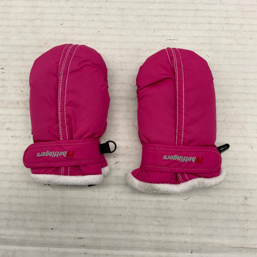 Vist Large View of Product Image Which is Used Hot Chillys HOTFINGERS INFANT Outerwear Girls Gloves Pink MD