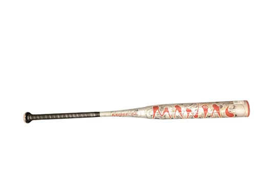 Vist Large View of Product Image Which is Used Miken MANIAC BB/SB Slowpitch Bat 34"