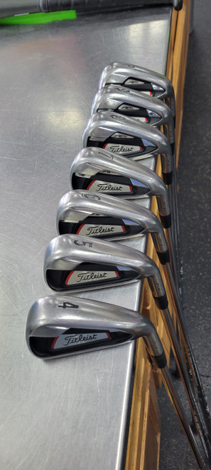 Vist Large View of Product Image Which is Used Titleist 714 AP1 Mens Iron Set RH 4I-PW