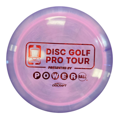 Vist Large View of Product Image Which is Used Discraft ESP NUKE Disc Golf Driver Purple 173g