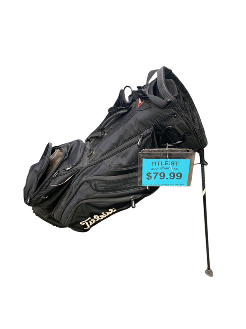 Vist Large View of Product Image Which is Used Titleist STAND BAG Mens Stand Bag Black