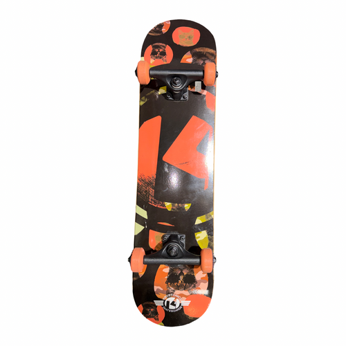Vist Large View of Product Image Which is Used Kryptonics SKATEBOARD Complete Skateboard Black Regular