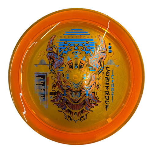 Vist Large View of Product Image Which is Used Thought Space Athletics ETHOS CONSTRUCT Disc Golf Driver Orange 174g