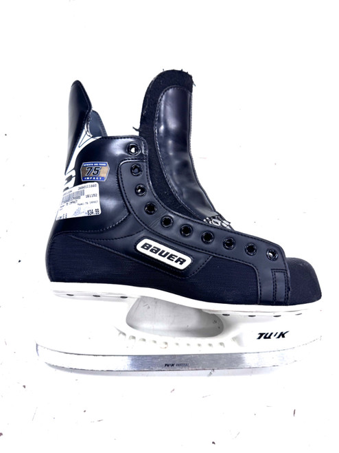 Vist Large View of Product Image Which is Used Bauer 75 IMPACT Senior Hockey Skate Senior 8