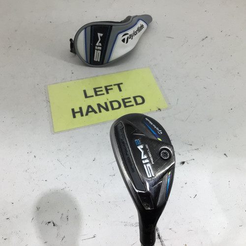 Vist Large View of Product Image Which is Used Taylormade SIM 2 RESCUE 19.5 DEG LH 3 HYBRID S FLEX Mens Hybrid Club LH 3 Hybrid