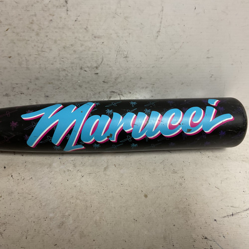 Vist Large View of Product Image Which is Used Marucci Cat X2 Alloy MSBCX25V USSSA 2 3/4 Baseball Bat Black 33"