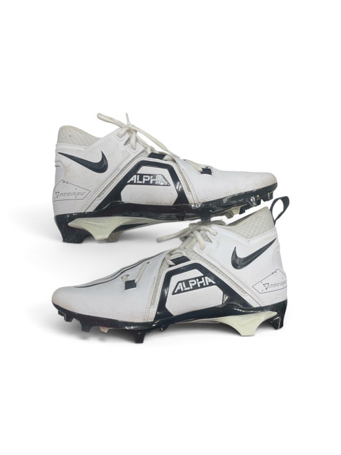 Vist Large View of Product Image Which is Used Nike Adult FB Cleats White Senior 10