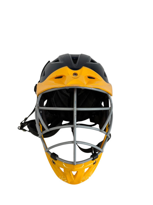 Vist Large View of Product Image Which is Used Brine BRINE MENS HELMET Lacrosse Helmet Black LG