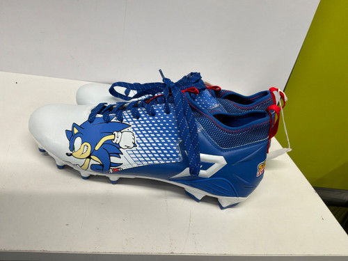 Vist Large View of Product Image Which is Used Adult FB Cleats Royal Blue Senior 12