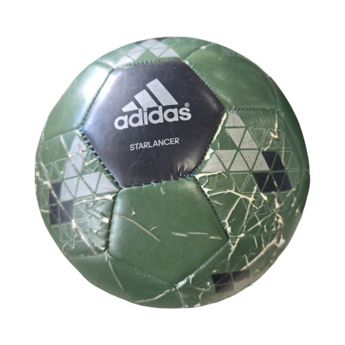 Vist Large View of Product Image Which is Used Adidas STARLANCER SOCCER BALL All Size Soccer Ball Green 3