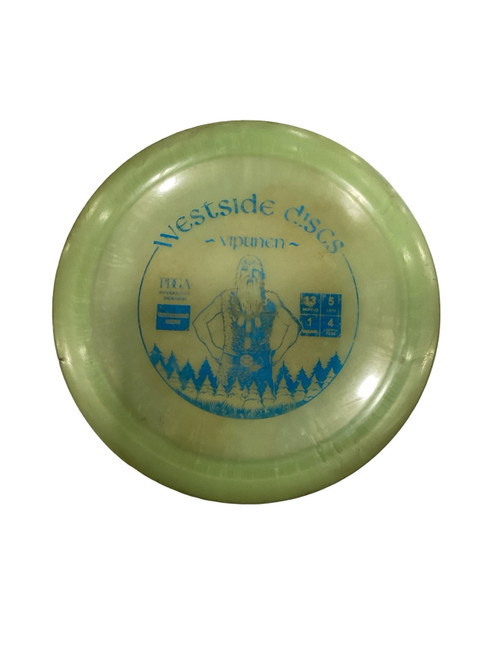 Vist Large View of Product Image Which is Used Westside VIPUNEN Disc Golf Driver Gold