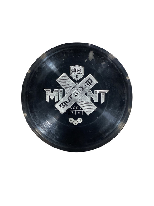 Vist Large View of Product Image Which is Used Discmania MUTANT Disc Golf Mid Range Black