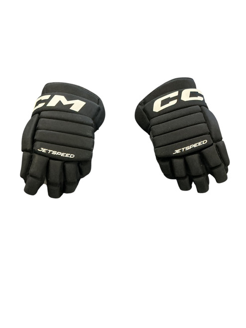 Vist Large View of Product Image Which is Used CCM FT655 Junior Gloves Black 9"
