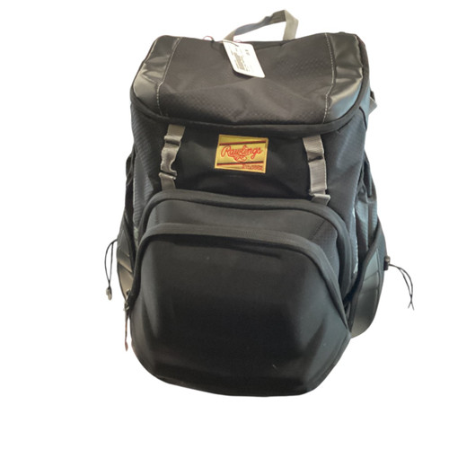 Vist Large View of Product Image Which is Used Rawlings BACKPACK BB/SB Player Backpack Black
