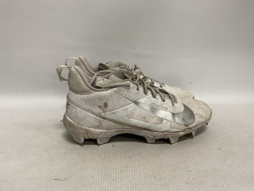 Vist Large View of Product Image Which is Used Nike Adult FB Cleats White Senior 9