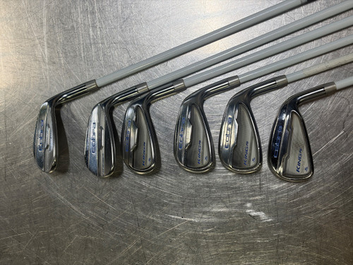 Vist Large View of Product Image Which is Used Cobra F6 Womens Iron Set RH 6I-GW/AW